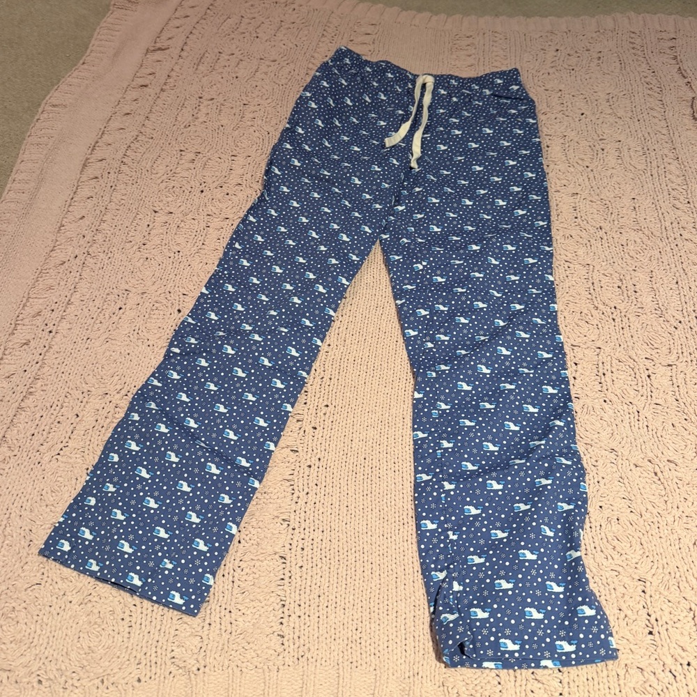 Vineyard Vines Men’s Blue Frozen Whale Pajama Pants. Size XS. NWOT.